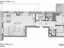 Pronájem bytu 3+kk, Praha - Prosek, Letňanská, 83 m2