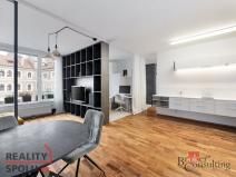 Pronájem bytu 2+kk, Praha - Smíchov, Švédská, 42 m2