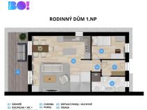 Pronájem rodinného domu, Třinec, Odbojářů, 115 m2