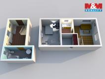 Pronájem rodinného domu, Chotusice, 64 m2