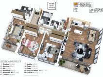 Prodej bytu 4+kk, Praha - Karlín, Za Karlínským přístavem, 137 m2