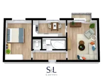 Prodej bytu 2+1, Teplice, Duchcovská, 51 m2