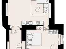 Pronájem bytu 2+kk, Praha, Křižíkova, 59 m2