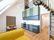 Pronájem bytu 2+kk, Praha - Holešovice, U průhonu, 44 m2