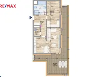 Prodej bytu 2+kk, Zlín, Smetanova, 56 m2