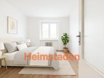 Pronájem bytu 2+1, Ostrava - Poruba, Bohuslava Martinů, 54 m2