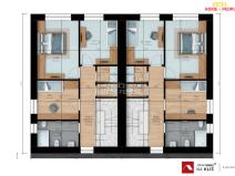 Prodej domu na klíč, Zlín, Nivy II, 118 m2