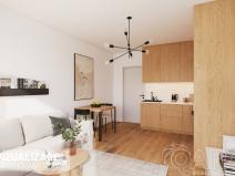 Prodej bytu 1+kk, Praha - Kobylisy, Kyselova, 24 m2