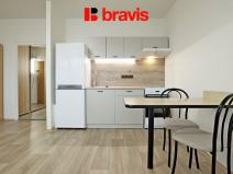 Pronájem bytu 1+kk, Brno - Nový Lískovec, Oblá, 33 m2