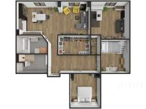 Prodej bytu 4+kk, Písek, Velké náměstí, 113 m2