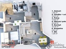 Prodej rodinného domu, Hanušovice, Sportovní, 105 m2