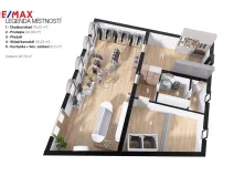 Pronájem obchodního prostoru, Praha - Nové Město, Lípová, 92 m2