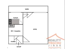 Pronájem bytu 1+kk, Hradec Králové, Gebauerova, 36 m2