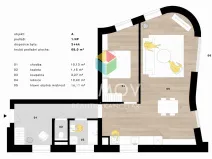 Pronájem bytu 2+kk, Beroun, Na Máchovně, 68 m2