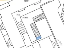 Prodej garážového stání, Hradec Králové, 13 m2