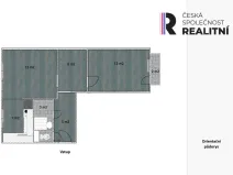 Prodej bytu 2+kk, Lubenec, Náměstí, 52 m2