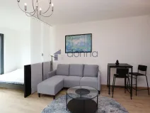 Pronájem bytu 1+kk, Praha, U Sluncové, 38 m2