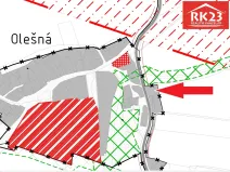 Prodej pozemku pro bydlení, Stráž - Olešná, 994 m2