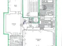 Pronájem kanceláře, Praha, Chorvatská, 170 m2