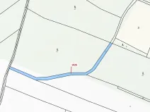 Dražba pozemku, Olešnice, 1135 m2