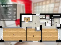 Prodej bytu 3+1, Poděbrady - Poděbrady II, Dr. Horákové, 86 m2