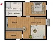 Pronájem bytu 2+kk, Mohelnice, Za Penzionem, 55 m2