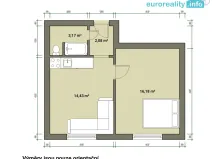 Prodej bytu 1+1, Luby, Tovární, 36 m2