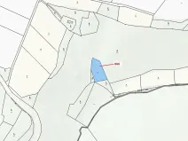 Dražba pozemku, Dešov, 1277 m2