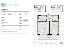 Prodej bytu 2+kk, Olomouc - Povel, Loudova, 53 m2