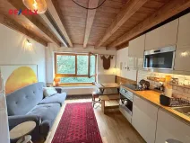 Pronájem bytu 2+kk, Praha - Smíchov, Hořejší nábřeží, 44 m2