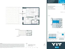 Prodej bytu 2+kk, Praha - Hlubočepy, Wassermannova, 44 m2