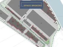 Pronájem skladu, Zápy, 540 m2