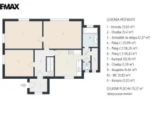 Prodej rodinného domu, Přelouč, Trutnovská, 73 m2