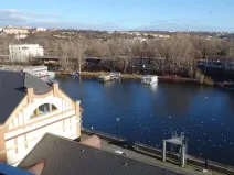 Pronájem bytu 1+kk, Praha - Holešovice, Jankovcova, 43 m2