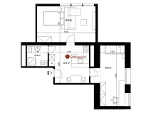 Pronájem bytu 2+1, Teplice - Trnovany, Antonína Sochora, 59 m2