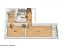 Prodej bytu 2+1, Chodov, Osadní, 52 m2