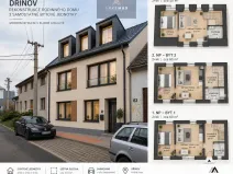 Prodej rodinného domu, Dřínov, 80 m2