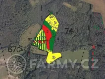 Prodej lesa, Stranný, 45776 m2