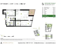 Prodej bytu 3+kk, Úvaly, Škvorecká, 93 m2
