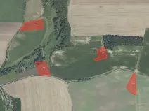 Prodej pole, Tuklaty, 43275 m2