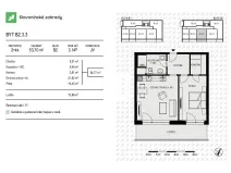 Prodej bytu 2+kk, Olomouc, Loudova, 54 m2