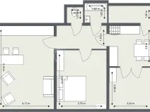 Pronájem bytu 3+1, Praha, 76 m2