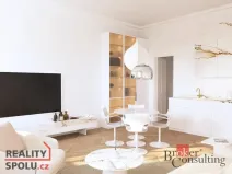 Prodej bytu 2+kk, Praha - Karlín, Pobřežní, 72 m2