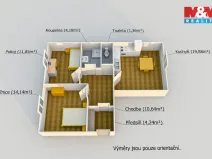 Prodej bytu 3+kk, Stod, Krandova, 67 m2