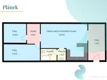 Prodej bytu 3+kk, Praha, Pod průsekem, 65 m2