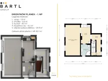 Pronájem bytu 4+1, Větřní - Němče, Okružní, 95 m2