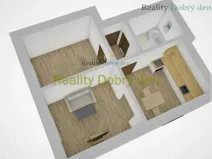 Pronájem bytu 2+1, Bruntál, Čs. armády, 48 m2