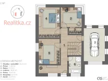 Prodej rodinného domu, Ondřejov, Pod Oborou, 232 m2