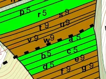 Dražba lesa, Archlebov, 2108 m2