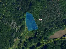 Dražba pozemku, Dešov, 1277 m2